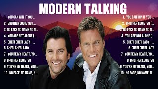 Modern Talking Greatest Hits 2024 Pop Music Mix Top 10 Hits Of All Time [upl. by Quintilla]