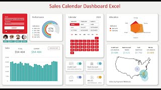 Excel Calendar with Drop Down Lists Interactive Excel Calendar [upl. by Medarda]