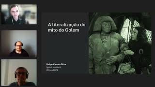 A literalização do mito do Golem UERJ 20set2024 [upl. by Nadia579]