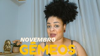 ♊GÊMEOS❤️‍🔥NOVEMBRO  UMA ESCOLHA IMPORTANTE FARÁ SUA VIDA DESLANCHAR 🚀 [upl. by Skipton324]