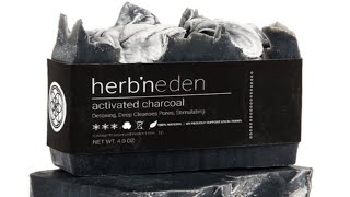 Herb n’ Eden Activated Charcoal Soap Review [upl. by Abby]