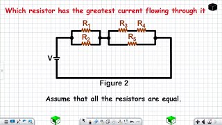 Which resistor has the greatest current flowing through it Physics Grade 12 [upl. by Gambell]