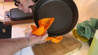 The EASIEST and most EFFICIENT way to season your Cast Iron Cookware [upl. by Latsyrk]