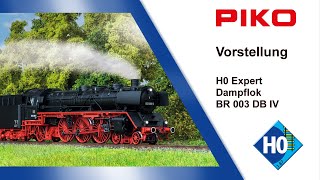 PIKO V131 H0 Expert Dampflok BR 003 DB IV 50680 [upl. by Aivalf]