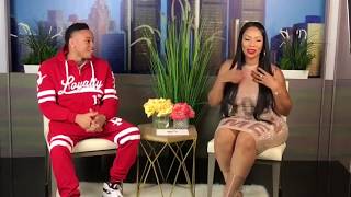 Deelishis Interviews Rotimi on Live With London Charles [upl. by Hgielra409]