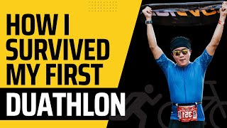 My FIRST Duathlon  Trifactor RunBikeRun Philippines 2022  Duathlon Vlog 3 [upl. by Aisemaj943]