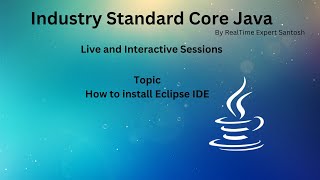 How to Install Eclipse IDE  Java PlayListJava 2024  Full Stack Java  Java Tutorial  Core Java [upl. by Aisela500]