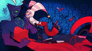 LUSTFUL BUSINESS  FIZZAROLLI X ASMODEUS Helluva Boss Comic Dub [upl. by Assillam972]