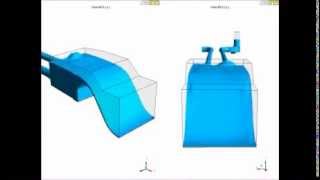 Hydraulic Part 67  ANSYS CFX  Multiphase  CFD simulation [upl. by Einnahpets]