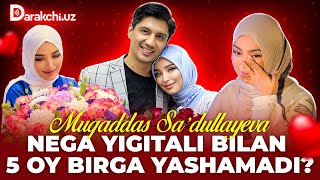 MUQADDAS NEGA YIGITALI BILAN 5 OY BIRGA YASHAMADI INTERVYU [upl. by Yulma]