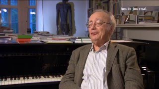 Alfred Brendel zum 85 Geburtstag  ZDF heute journal vom 412016 [upl. by Buckden]