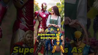 Superheroes Iron man as good samaritans Boba63 marvel avengers shorts [upl. by Eytak821]