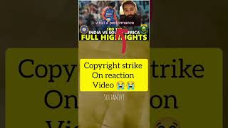 copytight strike on reaction video😭 sad sultan149 [upl. by Sayette]