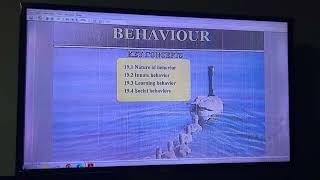 Animals Behaviour Nature of BehaviourInnate BehaviourLearning BehaviourSocial Behaviour [upl. by Norean283]