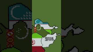 Small Scale Central Asia Compilation centralasia centralasian maps flags minecraft [upl. by Nairolf976]