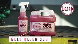 Weld Aid Weld Kleen 350 Anti Spatter [upl. by Shaper607]