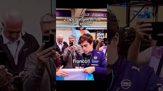 Fans screaming f1 drivers name🗣️ f1 formula1 charlesleclerc franco trending fyp fyb f1race [upl. by Odanref]