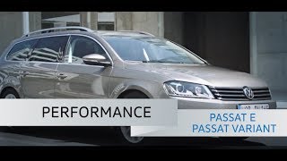 Passat e Passat Variant  Performance  Volkswagen [upl. by Harlie]