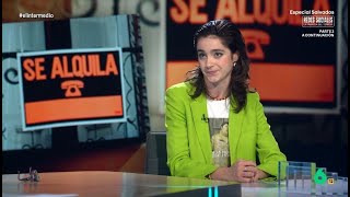 Inés Rodríguez muy indignada con las páginas de alquiler  El Intermedio [upl. by Kamillah]