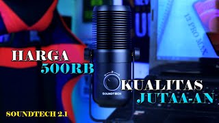 SOUNDTECH 21  REVIEW DAN UNBOXING MICROPHONE TERBAIK DI TAHUN 2022 [upl. by Struve]