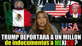 Estados Unidos deportara a un MILLON de indocumentados a Mexico🇲🇽 [upl. by Bocock]