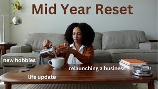 Mid Year Reset  Reviewing Intentions New Hobbies and Life Updates [upl. by Arria]