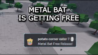 METAL BAT FREE RELEASE DATE IS FINALLY REVEALED  The Strongest Battlegrounds [upl. by Loggins]