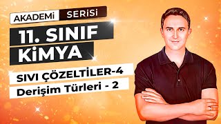 🎯MOLARİTE  MOLALİTE I SIVI ÇÖZELTİLER I 31DERS I 11 SINIF [upl. by Noiwtna244]