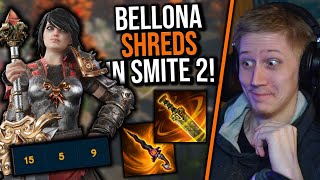 Bellonas Carry Potential Is INSANE In SMITE 2 Alpha [upl. by Yleoj431]