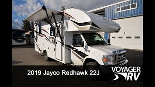 2019 Jayco Redhawk 22J Class C Motorhome Video Tour  Voyager RV Centre [upl. by Esinehc332]