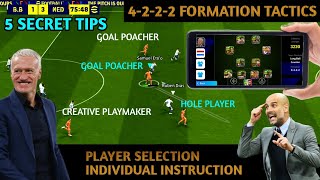 4222 🔥 Quick Counter Best Formation In eFootball 2025  Long Ball Counter Best Formation [upl. by Nreval]