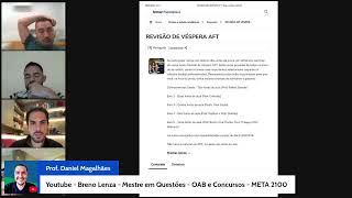 AFT 2024  CNU  BLOCO 4  Aula Surpresa  O que vai fazer a diferença na sua Revisão de Véspera [upl. by Elhsa]