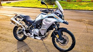 BMW F850GSA Low Chassis • 1st Ride Impressions  BikeReviews [upl. by Mignon]