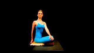 Easy Pose With a Twist  Yoga Journal Poses [upl. by Leighton154]