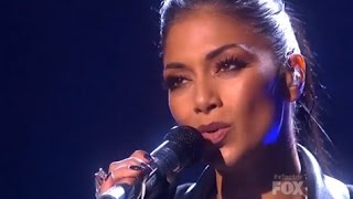 Nicole Scherzinger  Pretty  The X Factor USA 2011 Live SemiFinal Results Show [upl. by Mharba]