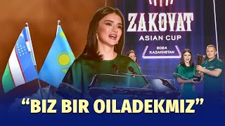 Saida Mirziyoyeva qozog‘istonliklarga “Biz bitta oiladekmiz” [upl. by Drugi]