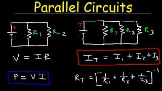 How To Calculate The Current In a Parallel Circuit Using Ohms Law [upl. by Hanan422]