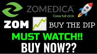 ZOM Zomedica UPDATE  STILL A BUY  BUY THE DIP [upl. by Anissej]