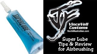 Airbrush Super Lube Tip amp Review [upl. by Onoitna597]