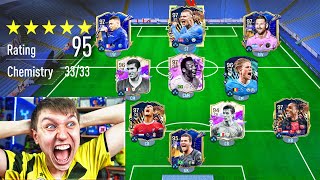 WORLDS FIRST 128 RATED FUT DRAFT WORLD RECORD EA FC 24 [upl. by Narmak]