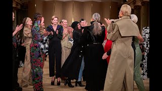 Balmain Fall 2024 Womens Runway Finale with Olivier Rousteing [upl. by Watkin]