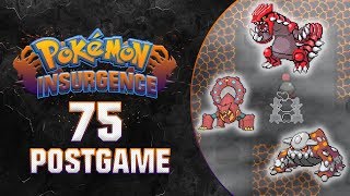 Pokemon Insurgence Part 75 Rose Crater Quest Groudon Heatran amp Volcanion  PostGame [upl. by Okiek]