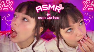 1 HORA DE ASMR SEM CORTES PARA DORMIR INSTANTANEAMENTE 😴 [upl. by Idieh874]