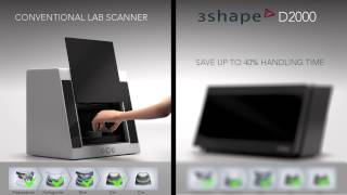 3Shape D2000 against Conventional scanner comparison [upl. by Leak]