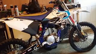 2002 YZ125 YZ250 Polisport plastic update instructions [upl. by Mahalia]