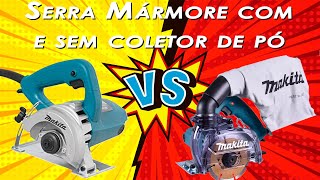 Novidade aqui na COLAR Serra Mármore Makita com Coletor de Pó Modelo 4100KB [upl. by Ahsrop670]