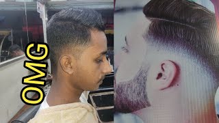 MY NEW HAIR CUT  HALF FADE  HAIR CUT FOR INDIAN BOYS OR MENS [upl. by Kcirdef287]