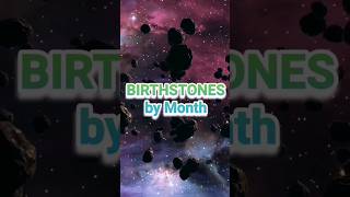 BIRTHSTONES by Month birthstones shorts months [upl. by Awhsoj670]