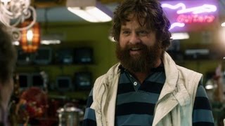 Top 10 Funniest Zach Galifianakis Moments [upl. by Aniretake]