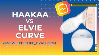 Elvie Curve VS Haakaa [upl. by Craggie]